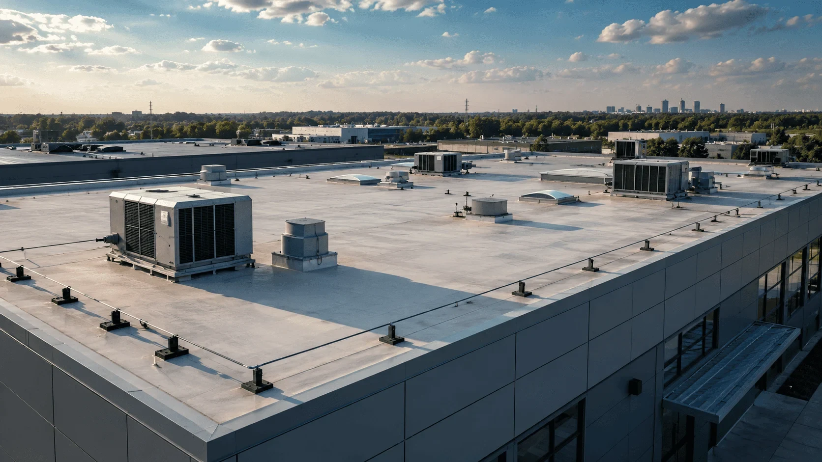 Office Complex Roofing in Laredo, TX