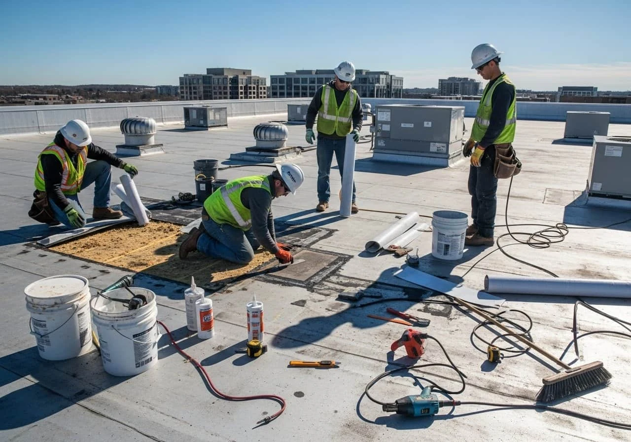 Commercial Roof Repair in Laredo